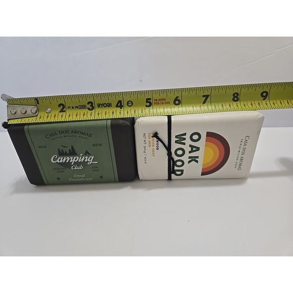 Casa Dos Aromas Oakwood/Forest SandalWood Scented Triple Milled Soap Men 10.5oz - Picture 7 of 11